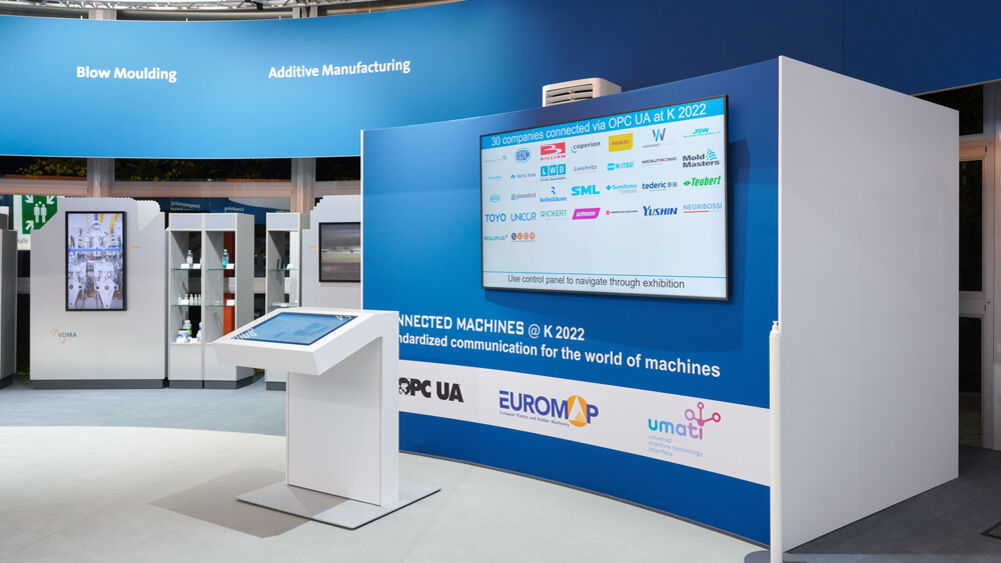 Messestand VDMA, Messe K, Düsseldorf, Circular Economy, Kreislaufwirtschaft, Nachhaltigkeit, Isingermerz, Messebau, Eventbau, Messedesign