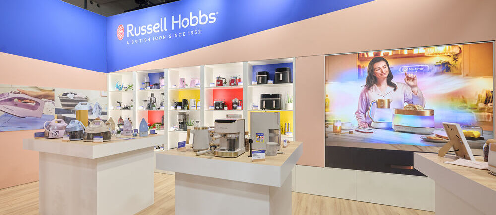 Produktinszenierung auf der IFA Messe in Berlin von ISINGERMERZ