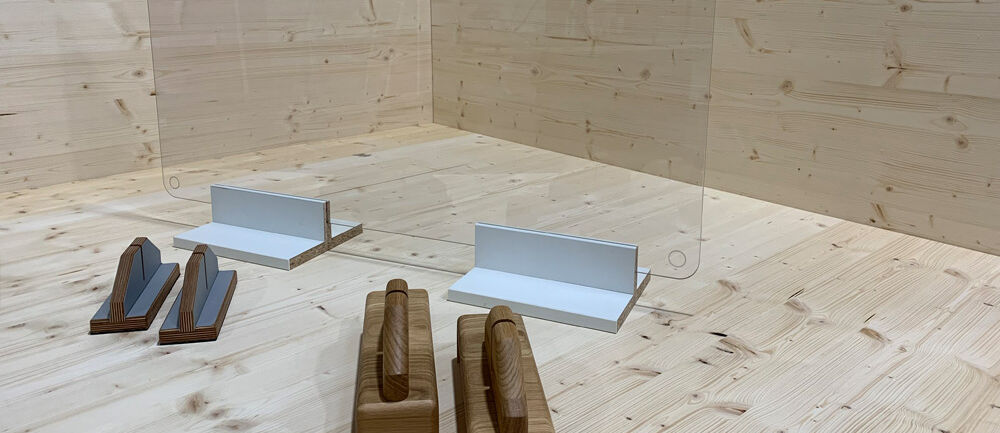 Hygieneschutz, Möbelstück, Trennwände, Corona, Gesundheitsschutzes, Werkstätten, Schreinerei, Isingermerz