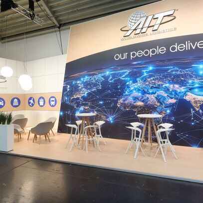 Stand concept, Logistics Fair, Munich