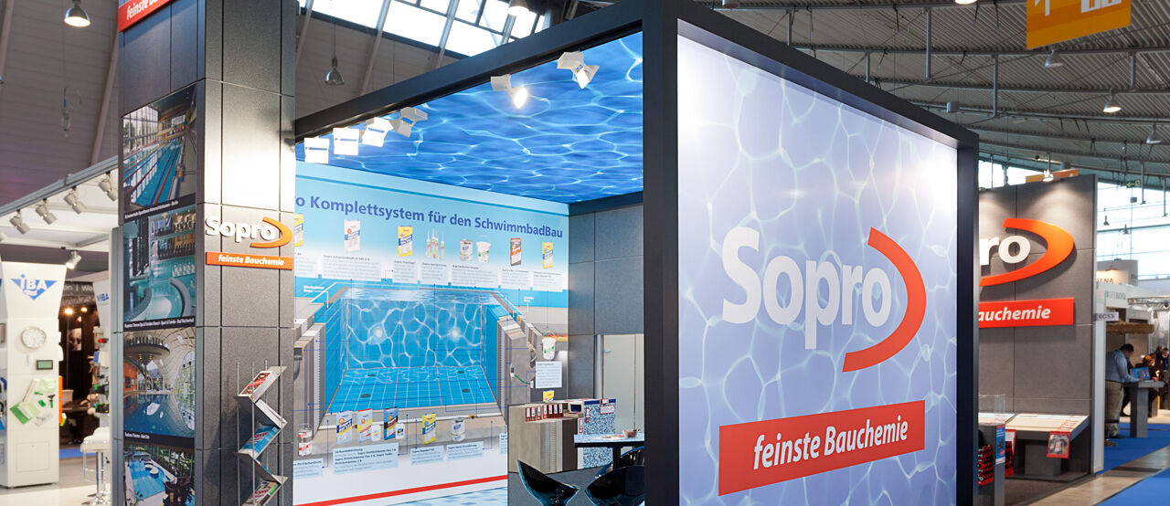 Messestandbeispiel für Ihre Messe in Stuttgart