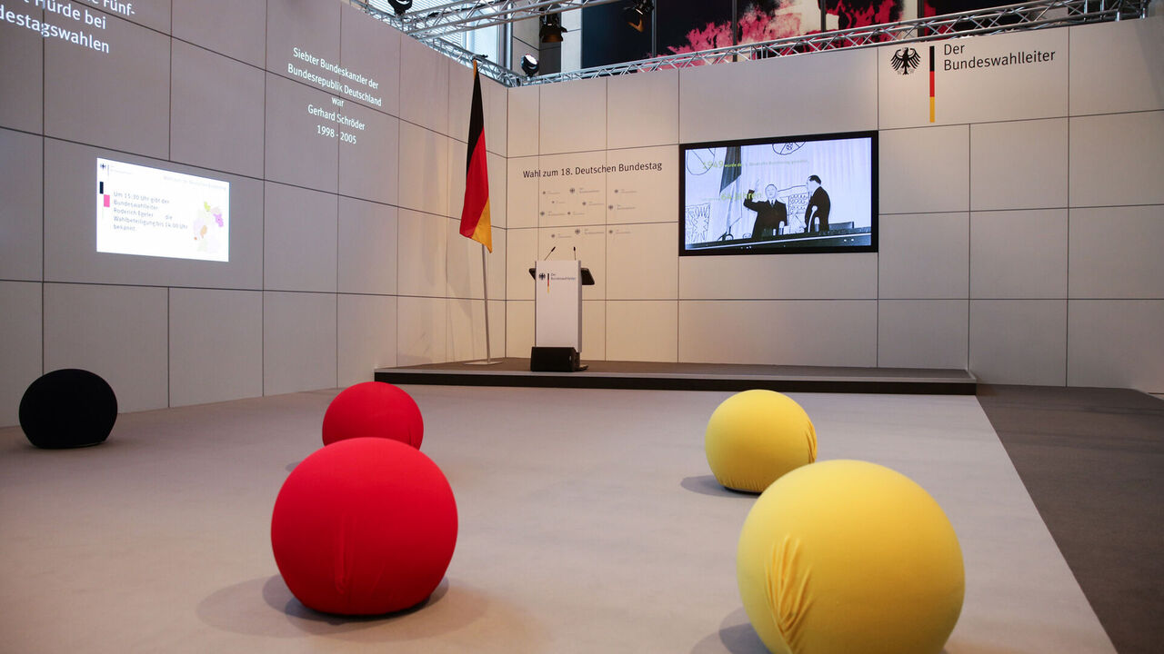Destatis, Statistisches Bundesamt, Eventbau Bundestagswahl