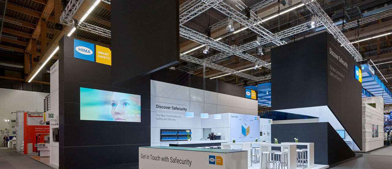 Messe Achema Frankfurt, Messestand HIMA, Messebau ISINGERMERZ