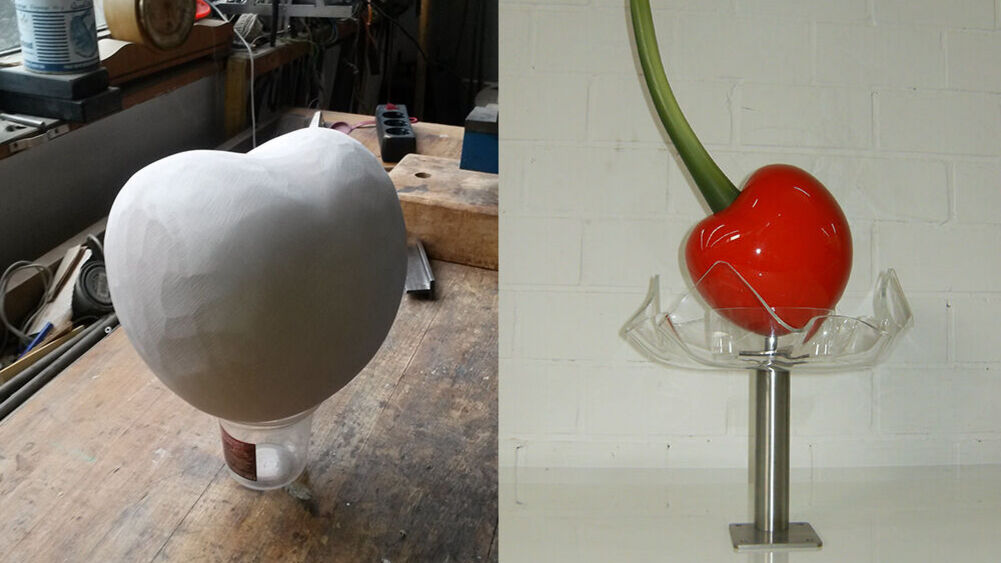 Mon Cherie Kirsche, Werbetechnik