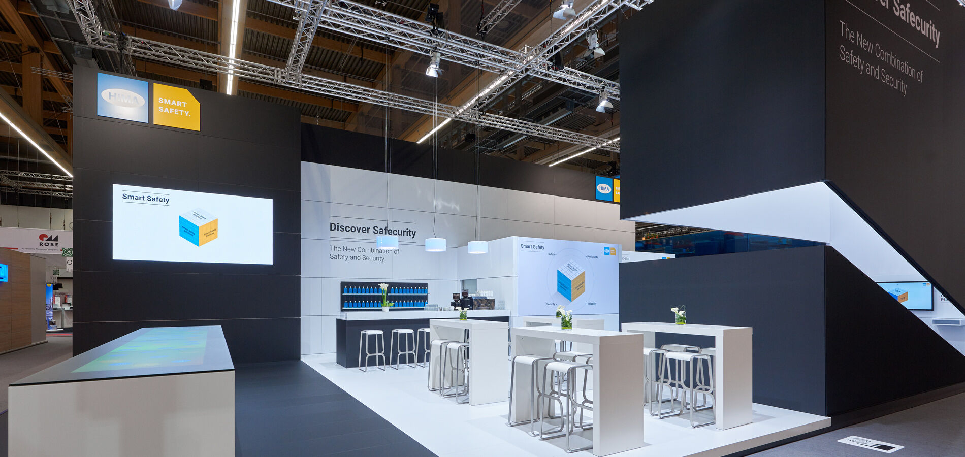 Messe Achema Frankfurt, Messestand HIMA, Messebau ISINGERMERZ