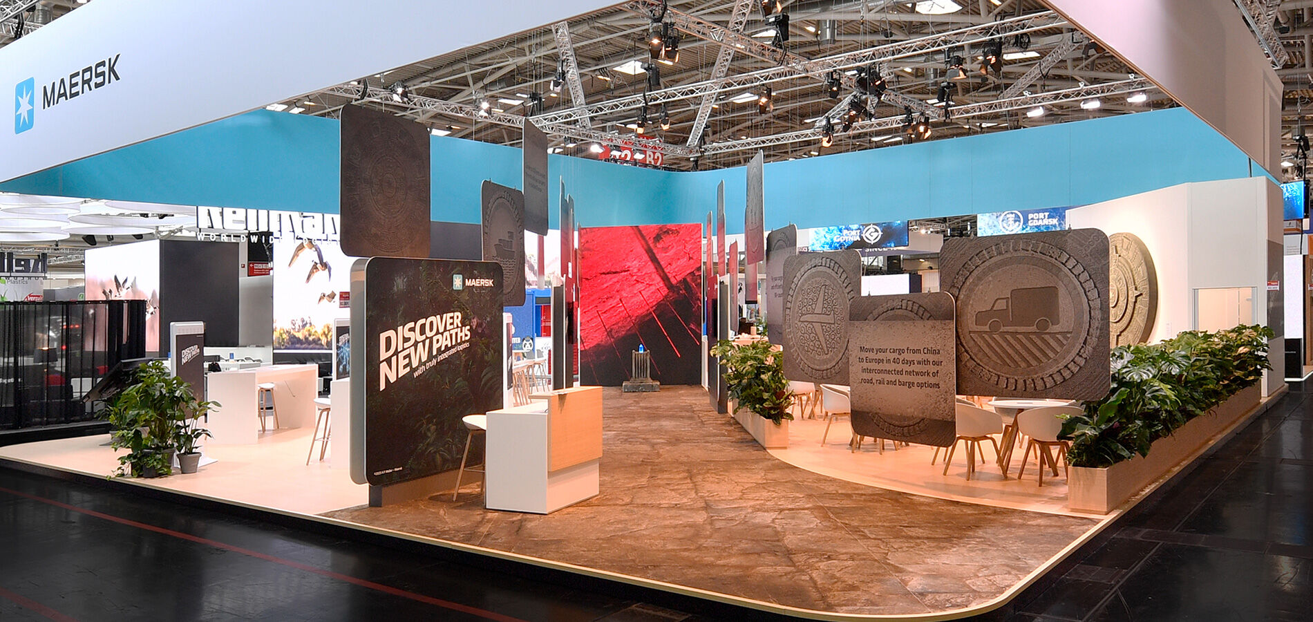 Messe Transport logistic München, Messebau ISINGERMERZ